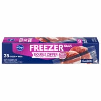 Kroger® Double Zipper Reclosable Gallon Freezer Bags