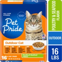 Pet Pride® Outdoor All Life Stages Dry Cat Food Poultry & Seafood Flavor Perspective: Main
