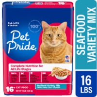 Pet Pride® Complete Nutrition All Life Stages Dry Cat Food Seafood Variety Mix