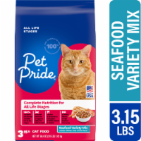 Pet Pride® Complete Nutrition All Life Stages Dry Cat Food Seafood Variety Mix Perspective: Main