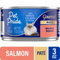 Pet Pride® All Life Stages Wet Cat Food Savory Salmon Dinner Paté Perspective: Main