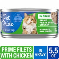 Pet Pride® Adult Wet Cat Food Prime Filets with Chicken in Gravy Perspective: Main