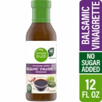 Simple Truth® No Sugar Added Balsamic Vinaigrette Salad Dressing Perspective: Main