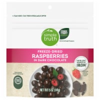 Simple Truth™ Freeze-Dried Raspberries in Dark Chocolate Perspective: Main