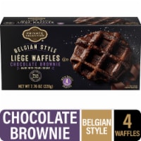 Private Selection® Belgian Style Chocolate Brownie Liege Waffles Perspective: Main