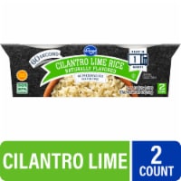 Kroger® Microwavable Cilantro Lime Rice Cups Perspective: Main