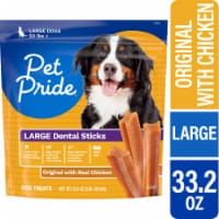 Pet Pride® Large Dental Sticks Dog Treats Original With Real Chicken Perspective: Main