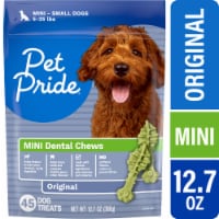 Pet Pride® Small Dental Chews Dog Treats Original Perspective: Main