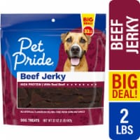 Pet Pride® Beef Jerky Dog Treats BIG DEAL!
