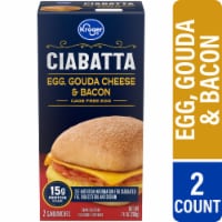 Kroger® Bacon Egg & Gouda Ciabatta Sandwich Perspective: Main