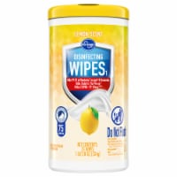 Kroger® Disinfecting Wipes Lemon Scent Perspective: Main