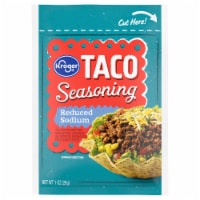 Kroger® Reduced Sodium Taco Seasoning Perspective: Main