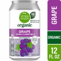 Simple Truth Organic® Grape Soda Can Perspective: Main