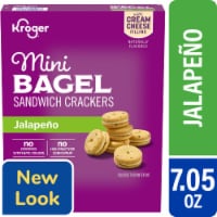 Kroger® Jalapeno Mini Bagel Sandwich Crackers Perspective: Main