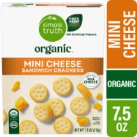 Simple Truth Organic® Mini Cheese Sandwich Crackers Perspective: Main