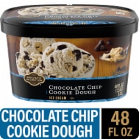 Private Selection® Chocolate Chip Cookie Dough Ice Cream Tub Perspective: Main