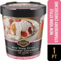 Private Selection® New York Style Strawberry Cheesecake Ice Cream Pint Perspective: Main