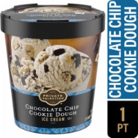 Private Selection® Chocolate Chip Cookie Dough Ice Cream Pint Perspective: Main