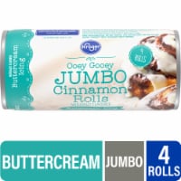 Kroger® Ready-To-Bake Jumbo Cinnamon Rolls with Buttercream Icing Perspective: Main