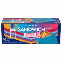 Kroger® Colorful Sandwich Bags Perspective: Main