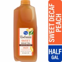 Kroger® Real Brewed Peach Sweet Decaf Tea Perspective: Main