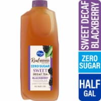Kroger® Real Brewed Zero Sugar Blackberry Sweet Decaf Tea Perspective: Main