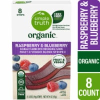Simple Truth Organic® Raspberry & Blueberry Fruit & Veggie Strips Perspective: Main