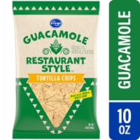 Kroger® White Corn Restaurant Style Guacamole Tortilla Chips Perspective: Main