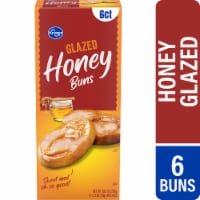 Kroger Glazed Honey Buns Perspective: Main