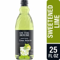 On The House Sweetened Lime Juice Cocktail Mix Perspective: Main