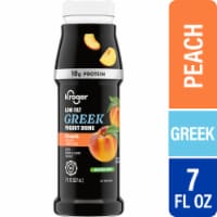 Kroger® Peach Low Fat Greek Yogurt Drink Perspective: Main