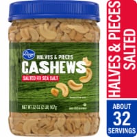 Kroger® Halves & Pieces Salted Cashews