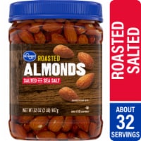 Kroger® Roasted Sea Salted Almonds Perspective: Main