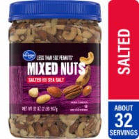 Kroger® Less Than 50% Peanuts Salted Mixed Nuts Perspective: Main