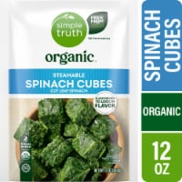 Simple Truth Organic® Spinach Cubes Perspective: Main