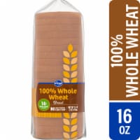 Kroger 100% Whole Wheat Bread Perspective: Main