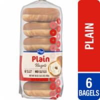 Kroger® Plain Bagels Perspective: Main