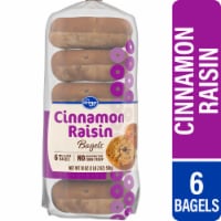 Kroger® Cinnamon Raisin Bagels Perspective: Main