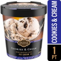 Private Selection® Cookies & Cream Ice Cream Pint Perspective: Main