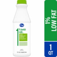 Kroger 1% Lowfat Milk Quart Perspective: Main