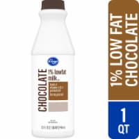 Kroger 1% Lowfat Chocolate Milk Quart Perspective: Main