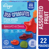 Kroger® Sea Creatures Fruity Snacks Perspective: Main