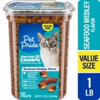 Pet Pride® Purrfect Combos Seafood Medley Flavor Cat Treats Perspective: Main