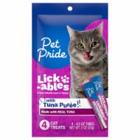 Pet Pride® Lick-ables with Tuna Puree Cat Food Topper and Treat Perspective: Main