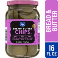 Kroger® Bread & Butter Chips Pickles Perspective: Main