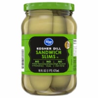 Kroger® Kosher Dill Sandwich Slim Pickles