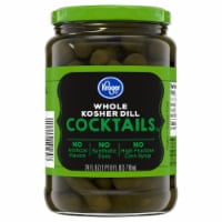 Kroger® Kosher Dill Cocktail Pickles Perspective: Main