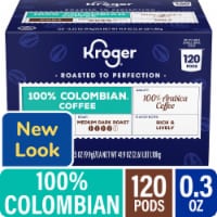 Kroger® 100% Colombian Medium Dark Roast Coffee Pods Perspective: Main