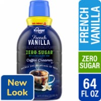 Kroger® Zero Sugar French Vanilla Coffee Creamer BIG DEAL! Perspective: Main