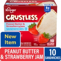 Kroger® Crustless Peanut Butter & Strawberry Jam Sandwiches Perspective: Main